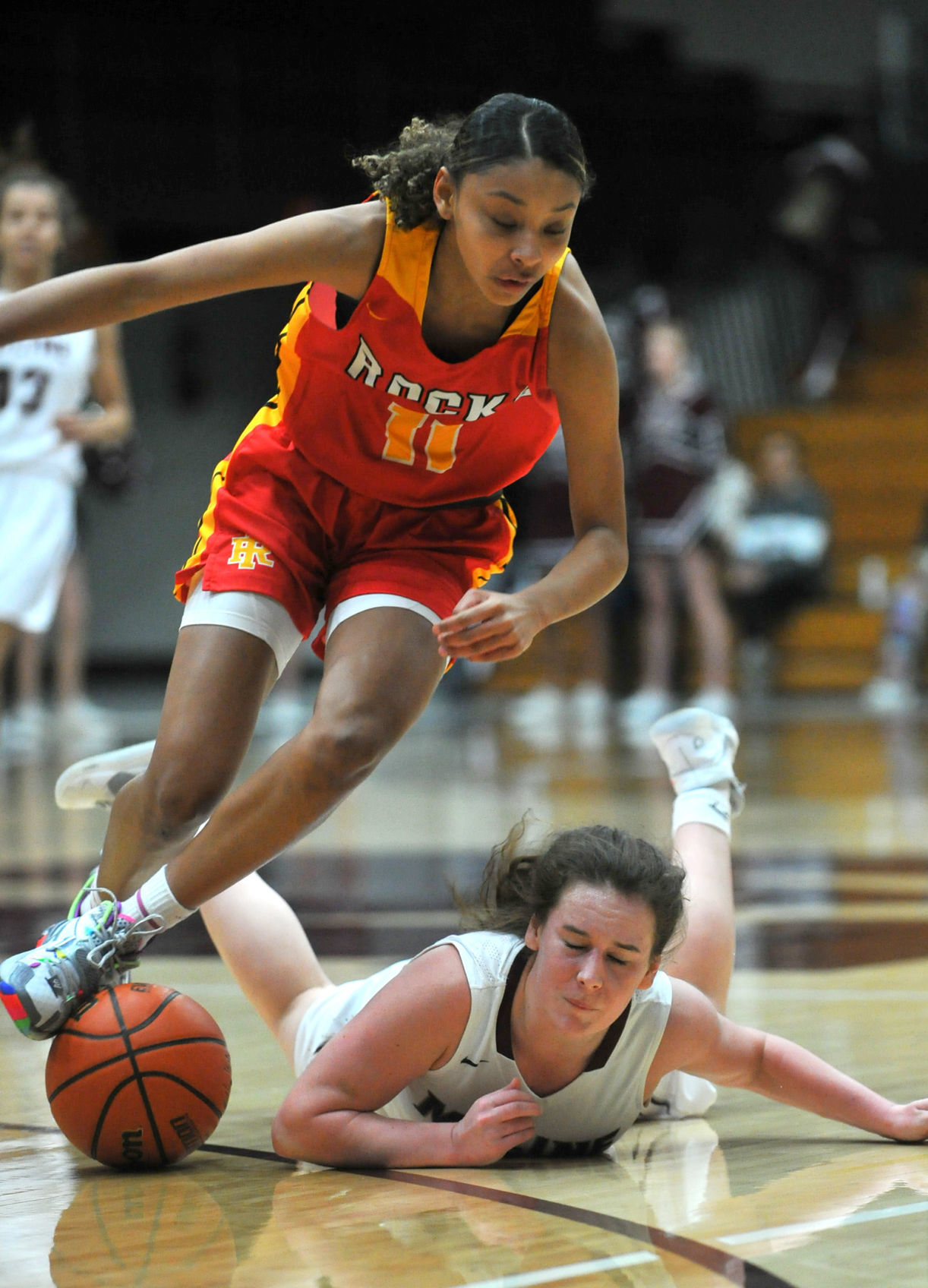 Rock Island at Moline girl's basketball.